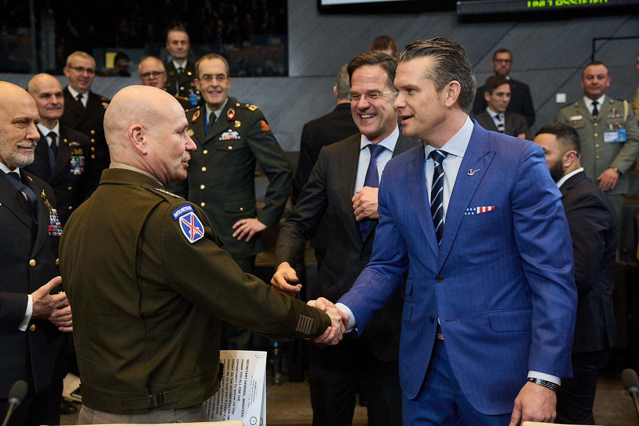 Meeting of the North Atlantic Council (NAC) - Meeting of NATO Ministers of Defence, Brussels