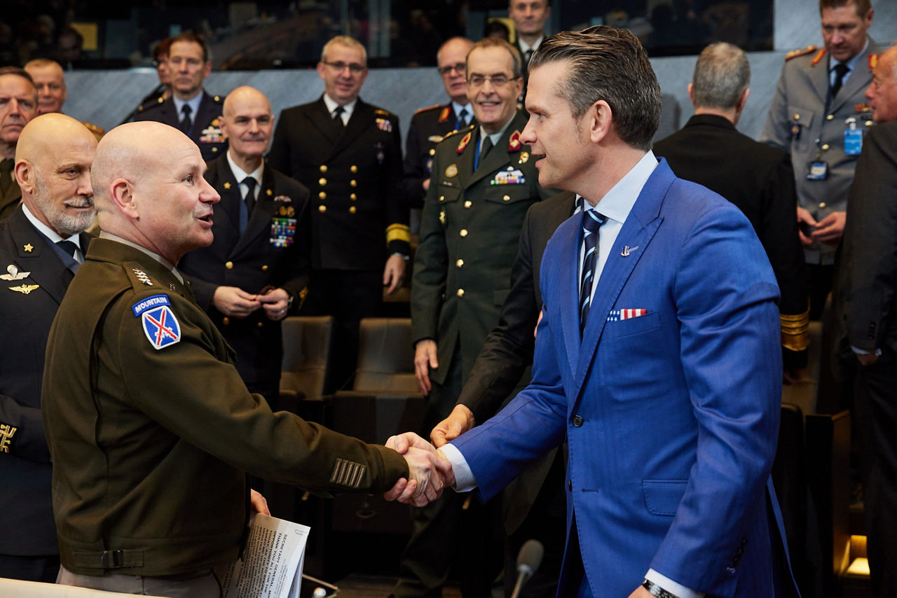 Meeting of the North Atlantic Council (NAC) - Meeting of NATO Ministers of Defence, Brussels