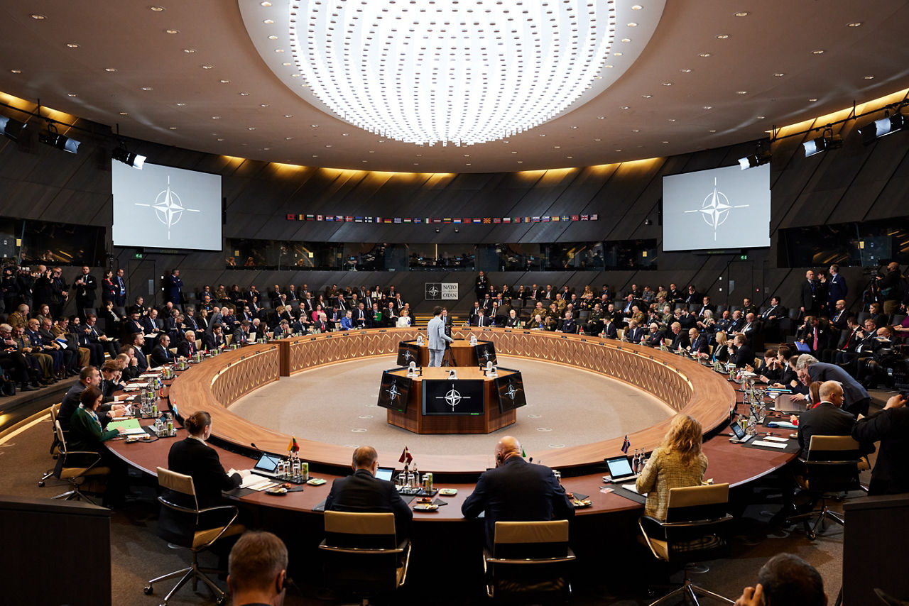 Meeting of the North Atlantic Council - Meeting of NATO Ministers of Defence, Brussels
