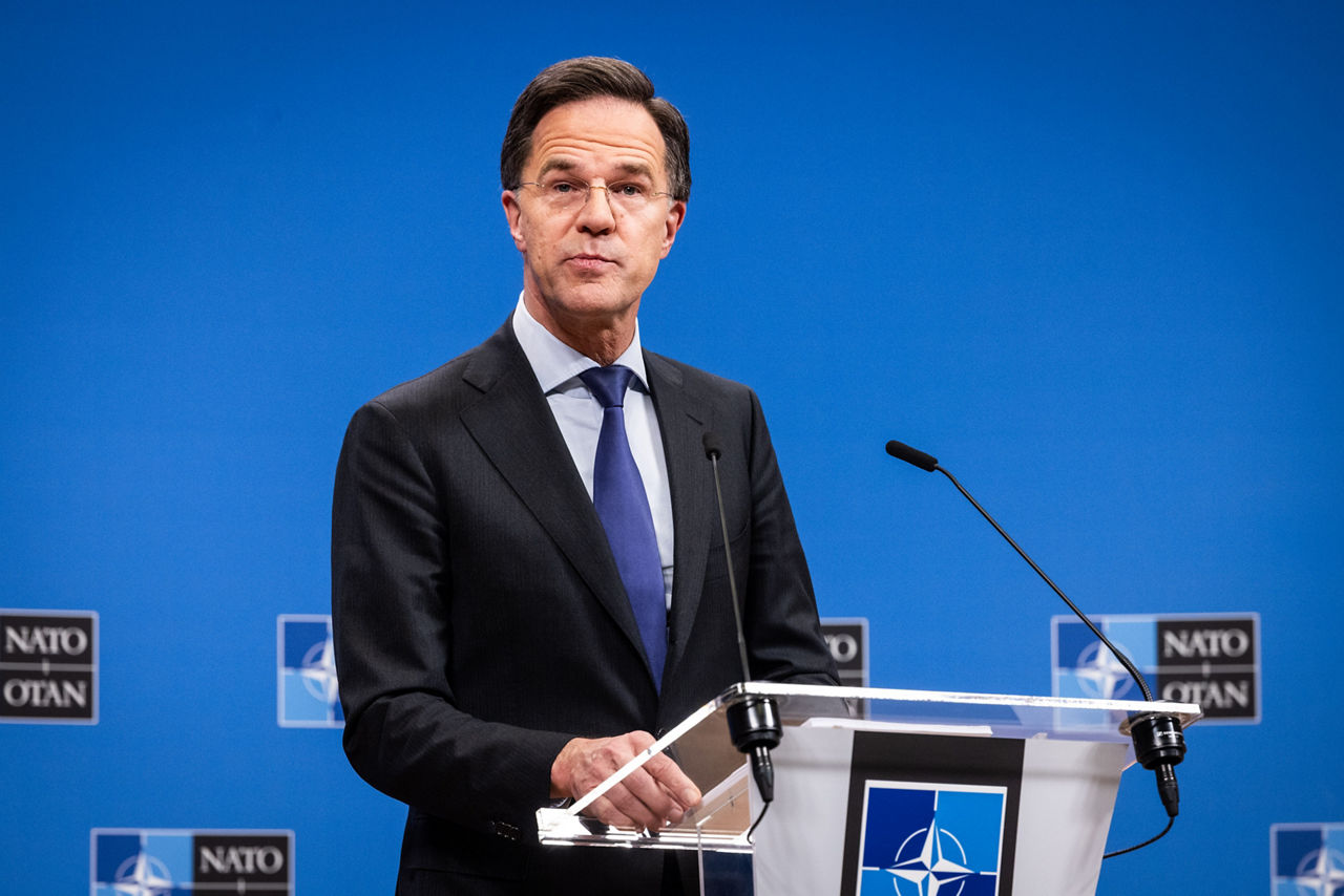 Press conference by NATO Secretary General Mark Rutte following the meetings of NATO Defence Ministers in Brussels