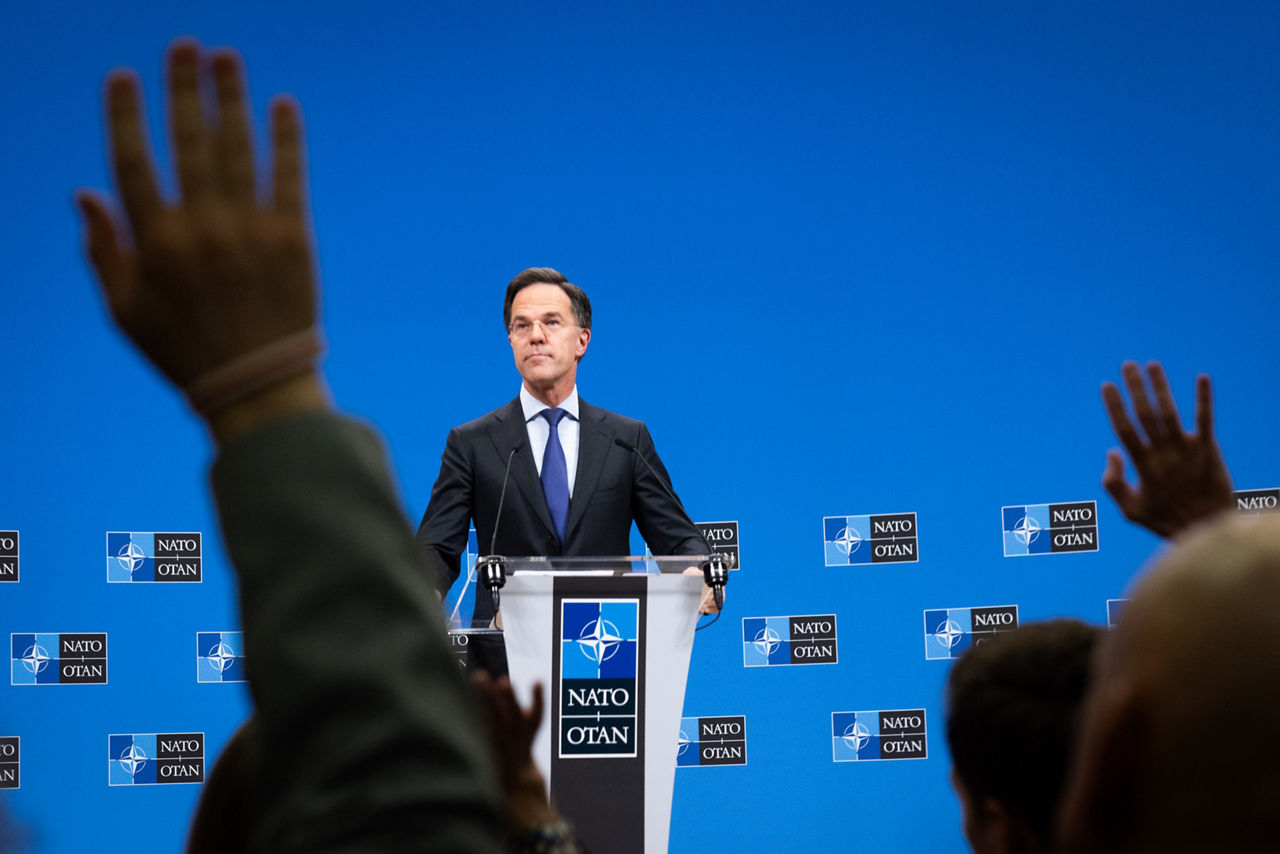 Press conference by NATO Secretary General Mark Rutte following the meetings of NATO Defence Ministers in Brussels