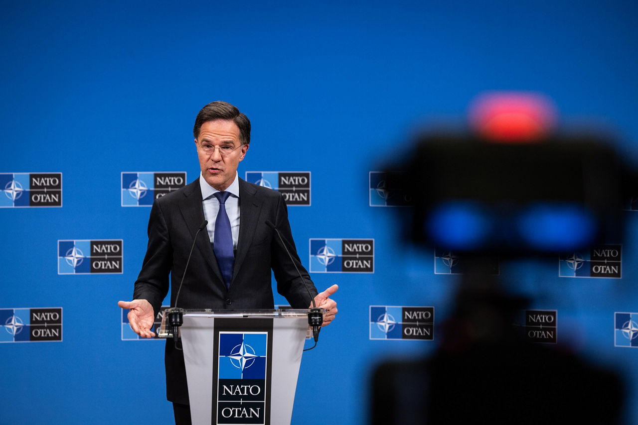 Press conference by NATO Secretary General Mark Rutte following the meetings of NATO Defence Ministers in Brussels