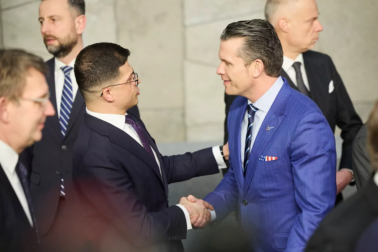 Family photo of NATO Ministers of Defence - Meeting of NATO Ministers of Defence, Brussels