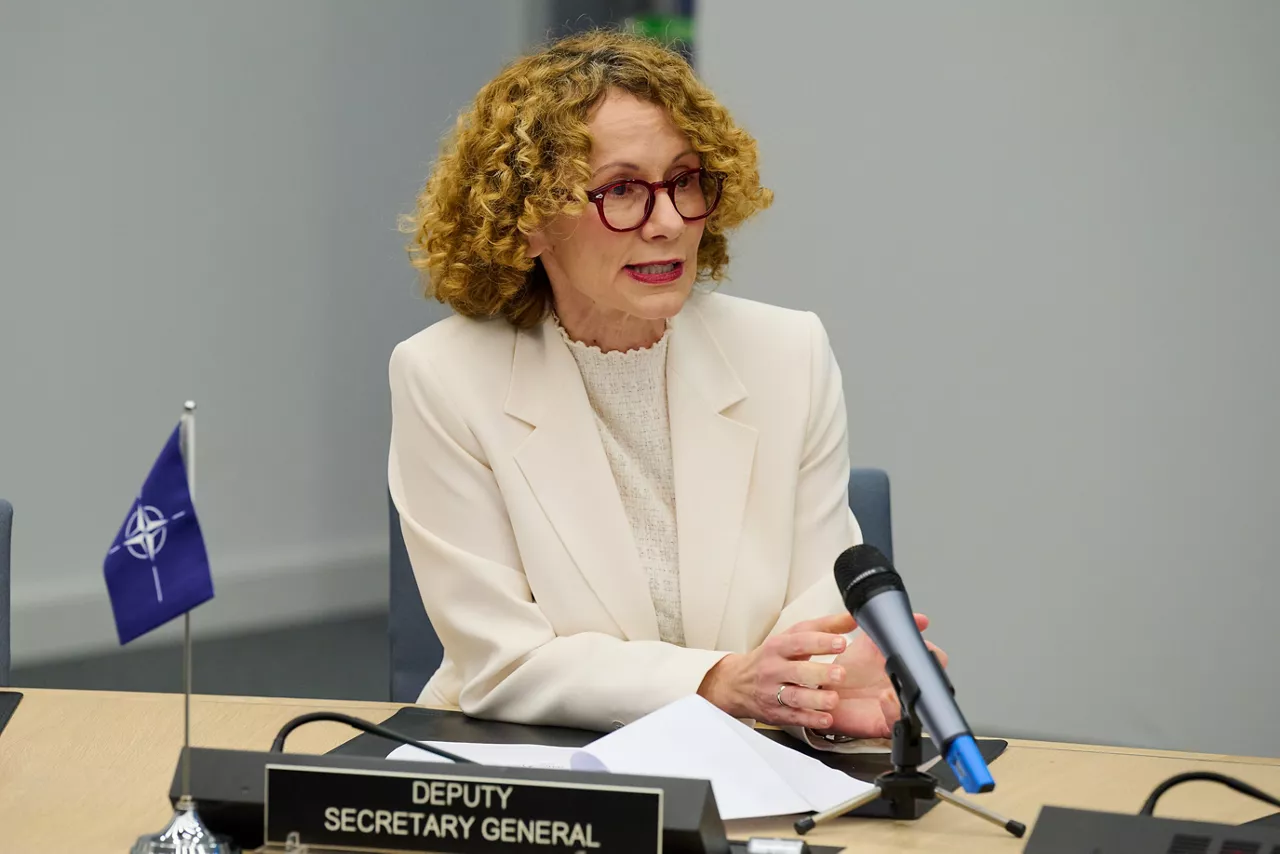 Signing ceremony led by the Defence Investment Division of Letters of Intent and Memorandums of Understanding on Multinational Cooperation - Meeting of NATO Ministers of Defence, Brussels