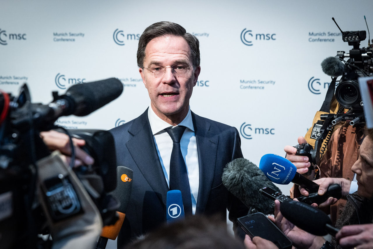 Doorstep statement by NATO Secretary General Mark Rutte at the Munich Security Conference