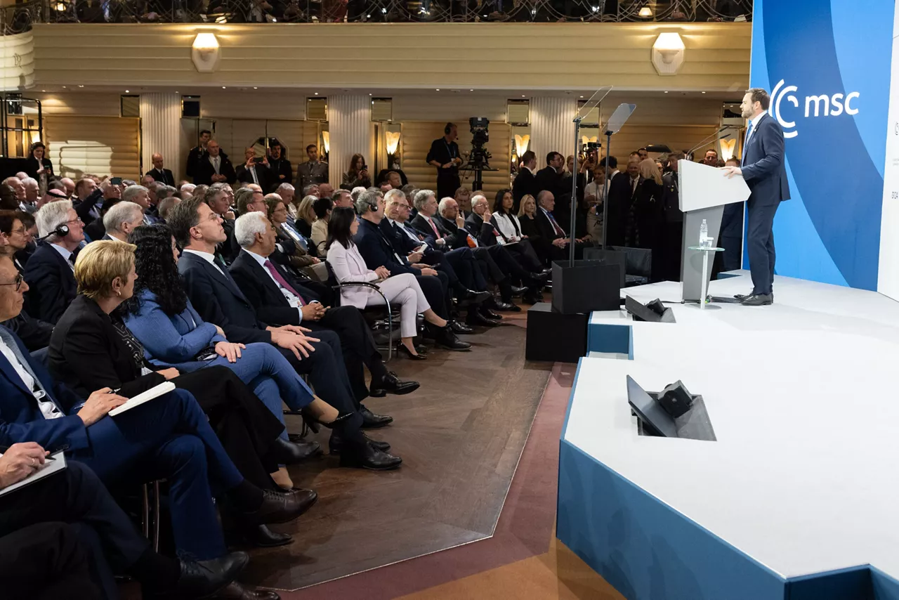 NATO Secretary Genral Mark Rutte at the Munich Security Conference