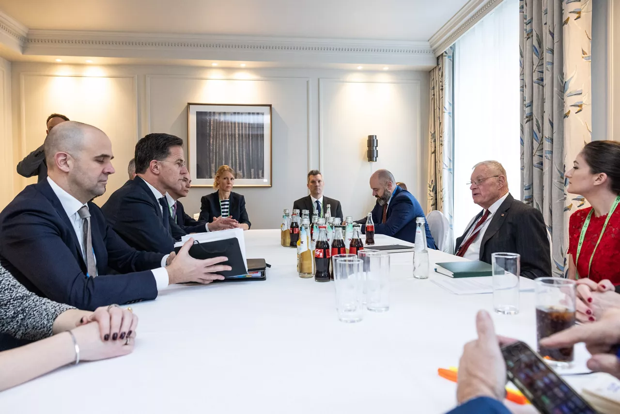 NATO Secretary Genral Mark Rutte meets with Keith Kellogg, US Special Envoy for Russia and Ukraine 