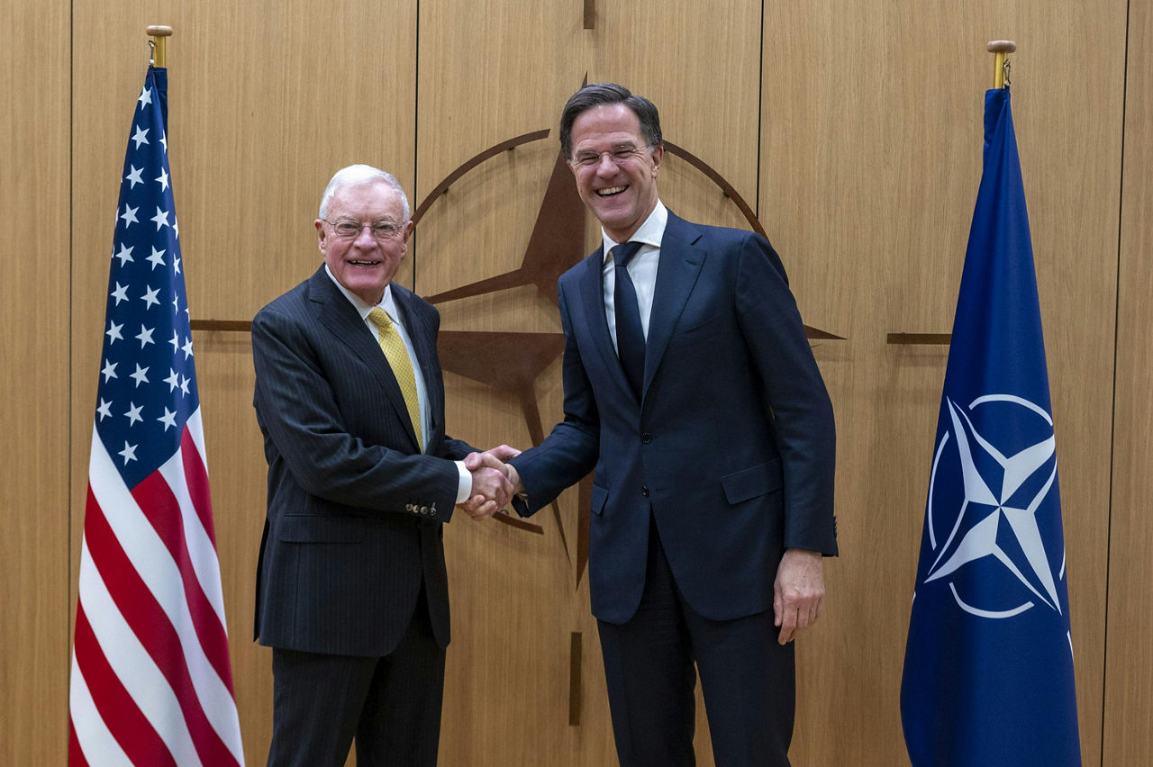 US Special Envoy for Ukraine and Russia, Keith Kellogg meets with NATO Secretary General Mark Rutte and attends a meeting of the North Atlantic Council