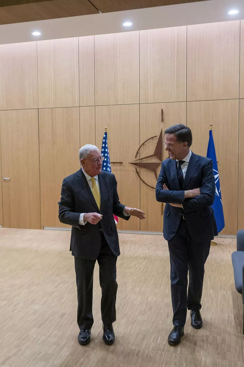 US Special Envoy for Ukraine and Russia, Keith Kellogg meets with NATO Secretary General Mark Rutte and attends a meeting of the North Atlantic Council