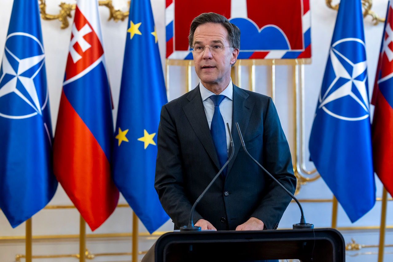 Joint press conference with NATO Secretary General Mark Rutte and the President of the Slovak Republic, Peter Pellegrini