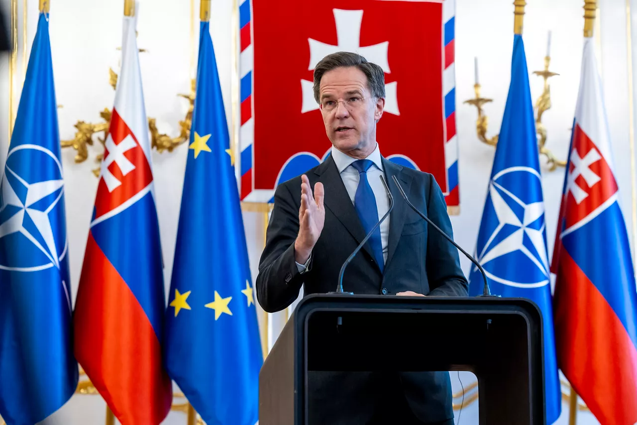 Joint press conference with NATO Secretary General Mark Rutte and the President of the Slovak Republic, Peter Pellegrini