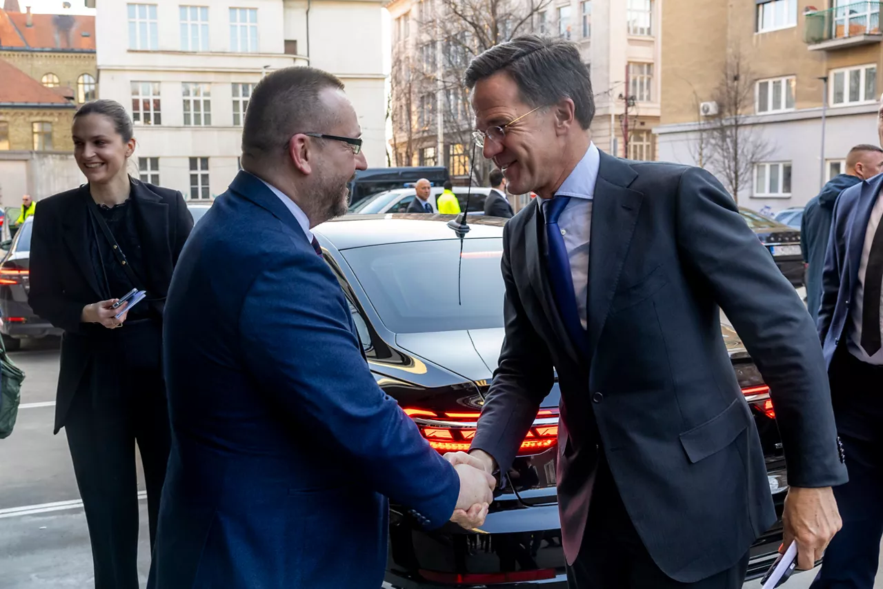 NATO Secretary General Mark Rutte visits the Comenius University in Bratislava and engages with the students