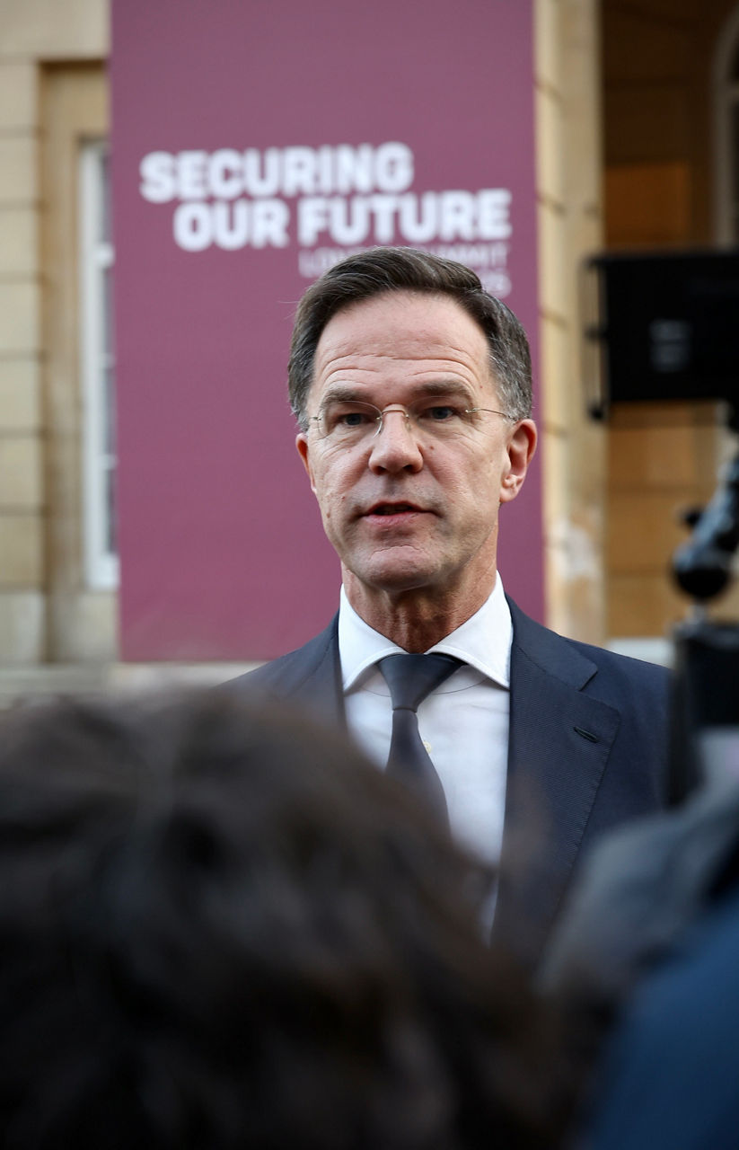 NATO Secretary General Mark Rutte meets with European leaders in the United Kingdom