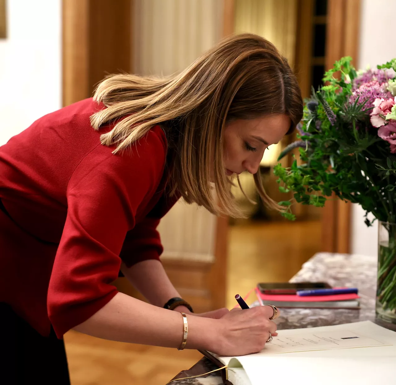 President of the European Parliament, Roberta Metsola
