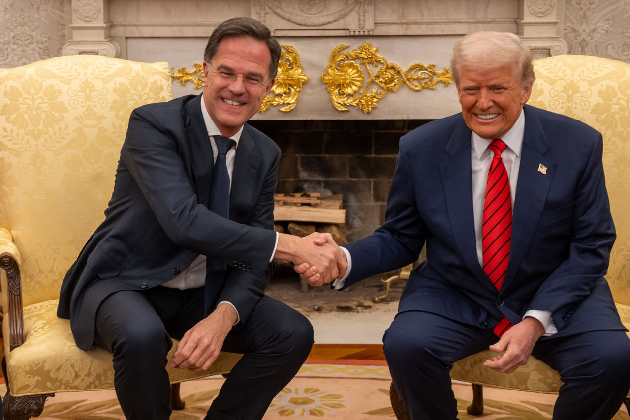 NATO Secretary General Mark Rutte with the President of the United States of America, Donald J. Trump at the White House