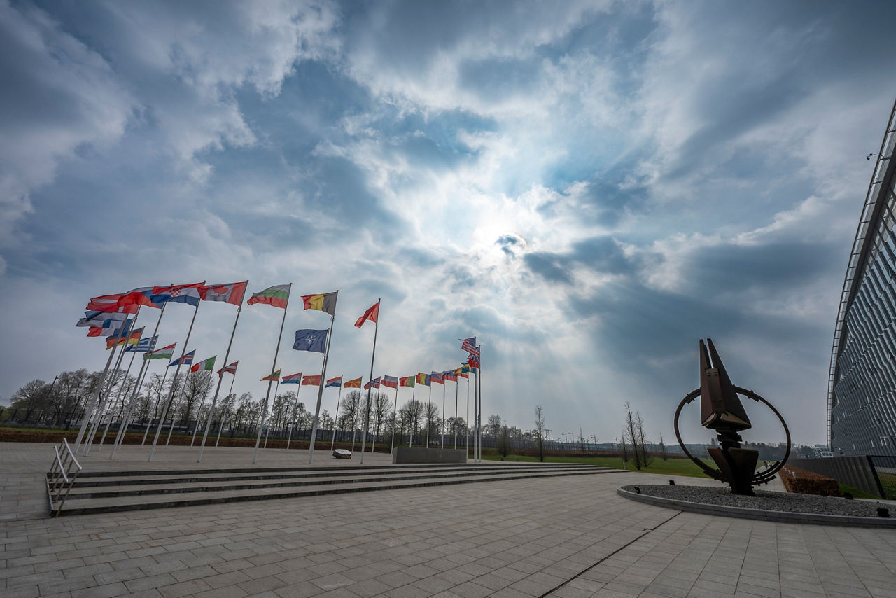 NATO headquarters in Brussels