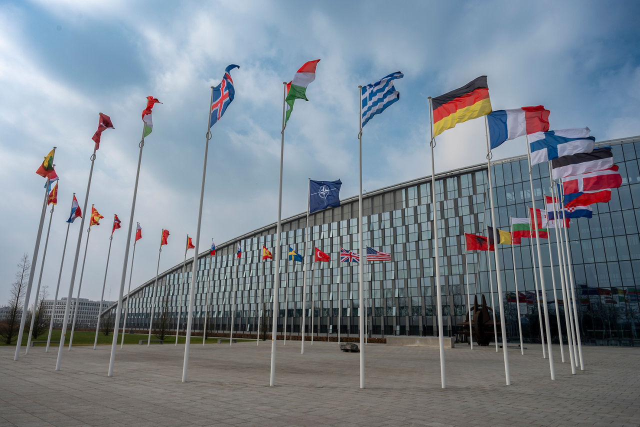 NATO headquarters in Brussels