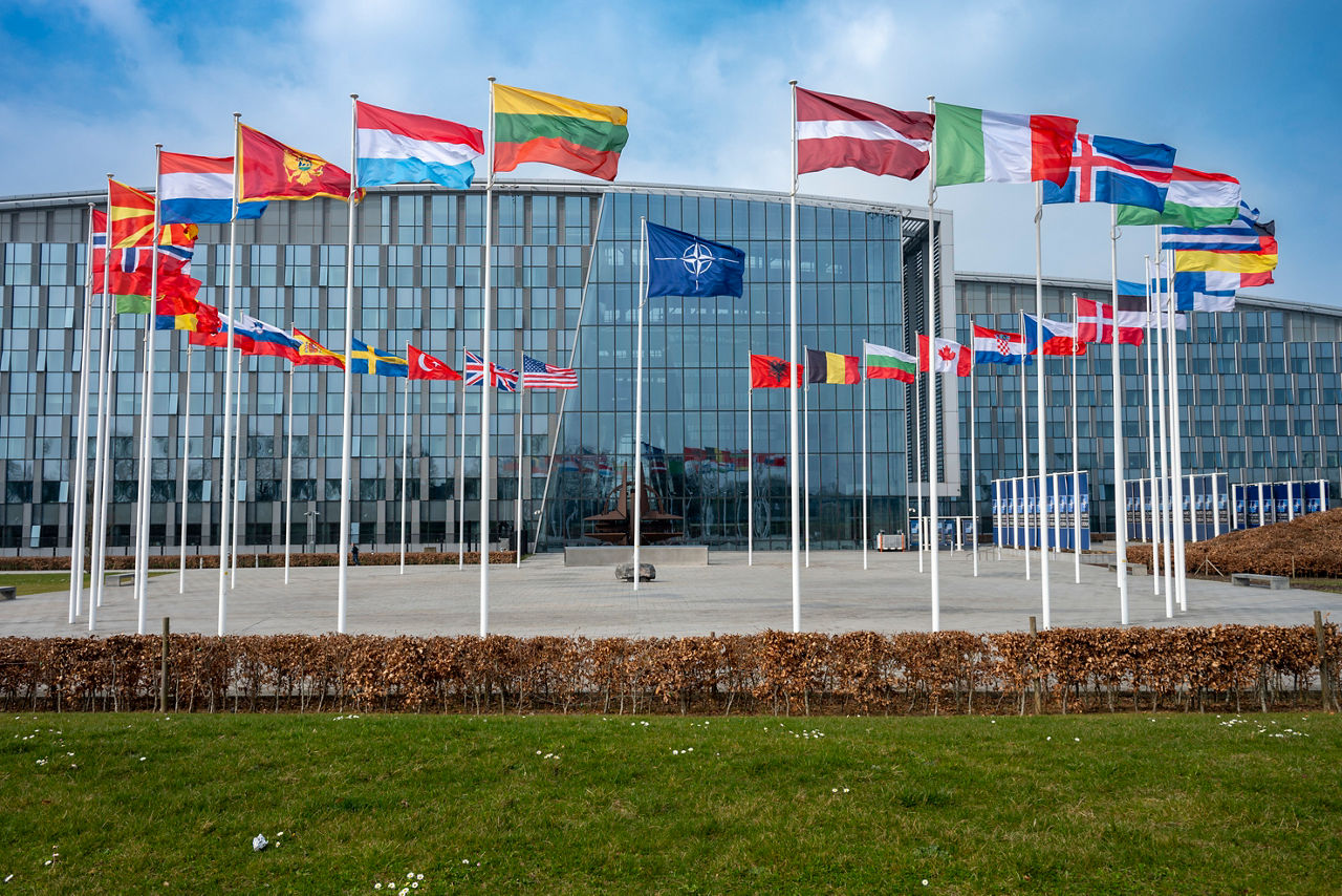 NATO headquarters in Brussels
