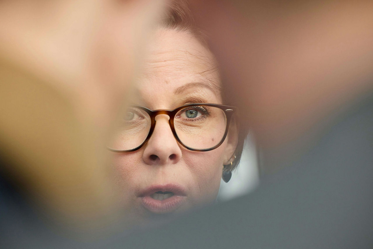 Arrivals at the NATO Foreign Ministerial Meeting