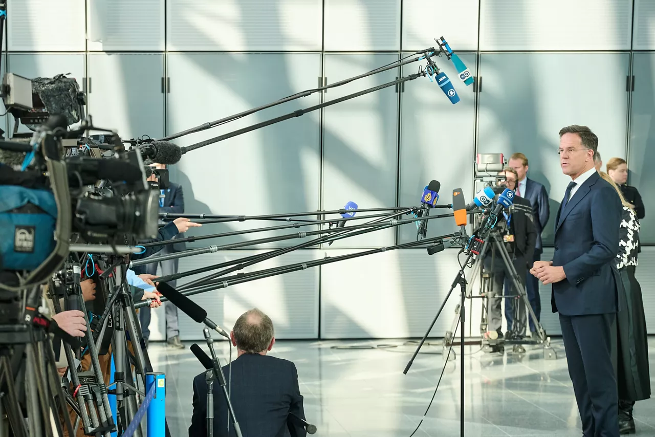 Doorstep statement by NATO Secretary General Mark Rutte ahead of the meetings of NATO Ministers of Foreign Affairs