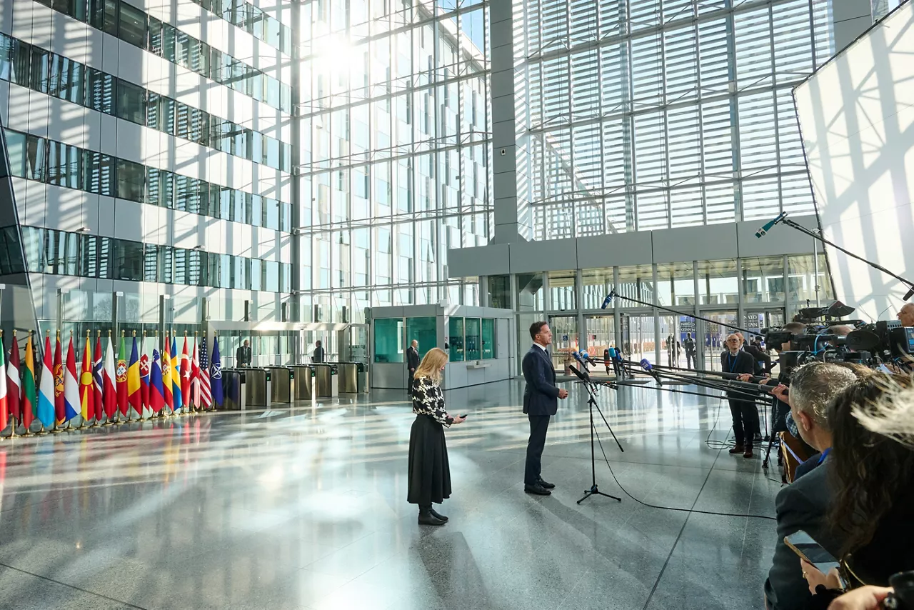 Doorstep statement by NATO Secretary General Mark Rutte ahead of the meetings of NATO Ministers of Foreign Affairs