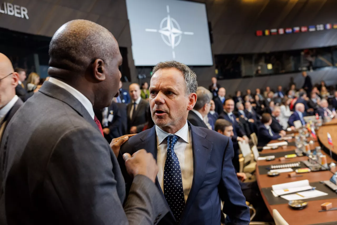 David Lammy (UK Foreign Secretary)f and Caspar Veldkamp (Minister of Foreign Affairs, Netherlands)