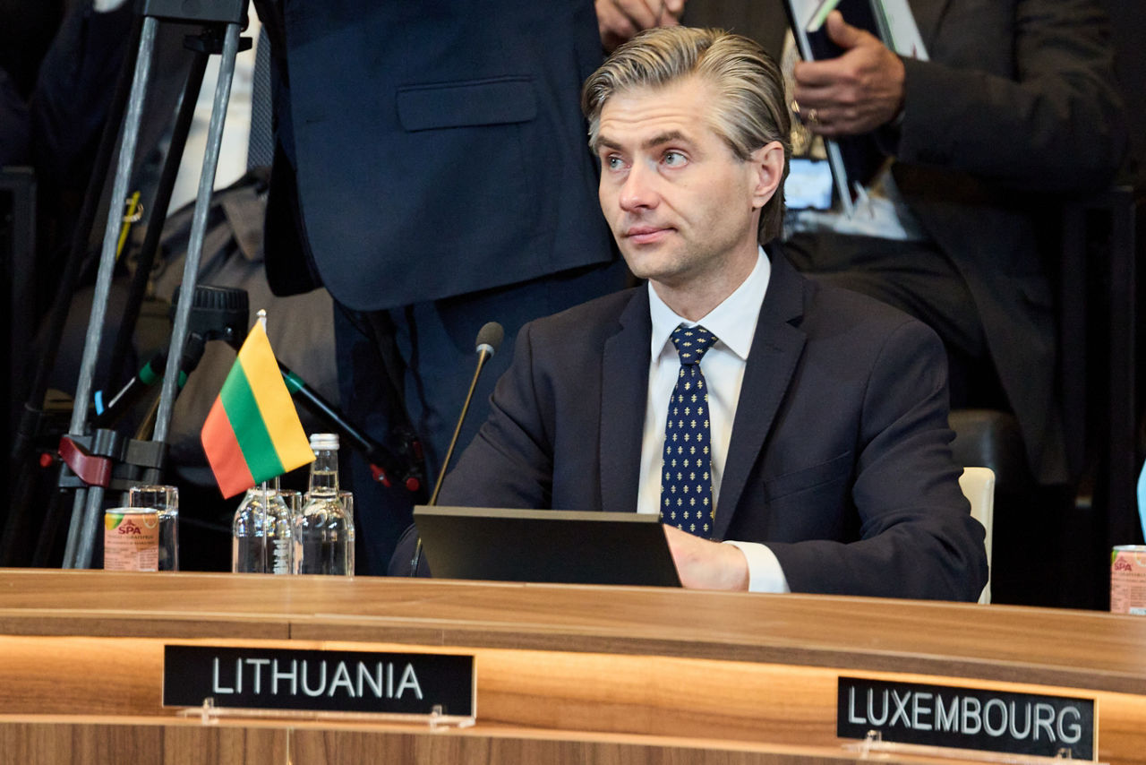 Kęstutis Budrys (Minister of Foreign Affairs, Lithuania)