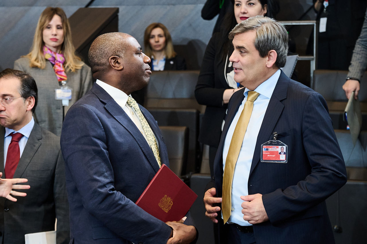 Meeting of the North Atlantic Council in Foreign Ministers’ Session, with EU HRVP