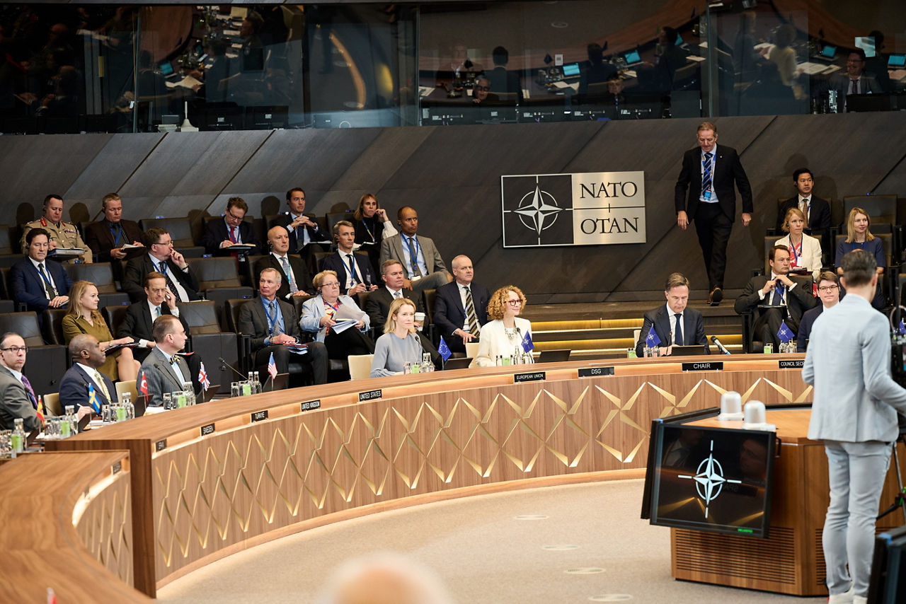 Meeting of the North Atlantic Council in Foreign Ministers’ Session, with EU HRVP