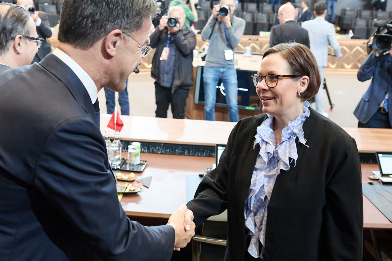 Meeting of the North Atlantic Council in Foreign Ministers’ Session, with EU HRVP