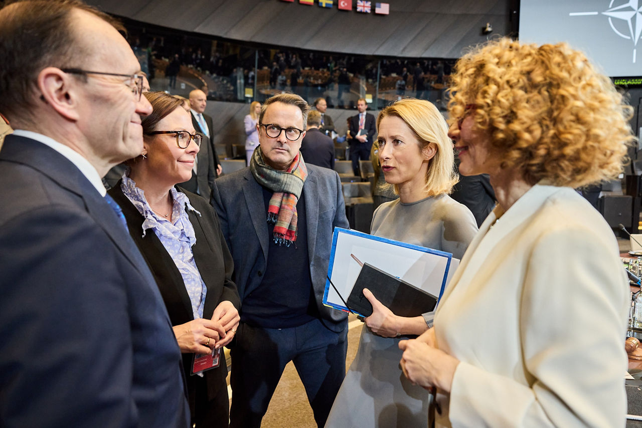 Meeting of the North Atlantic Council in Foreign Ministers’ Session, with EU HRVP