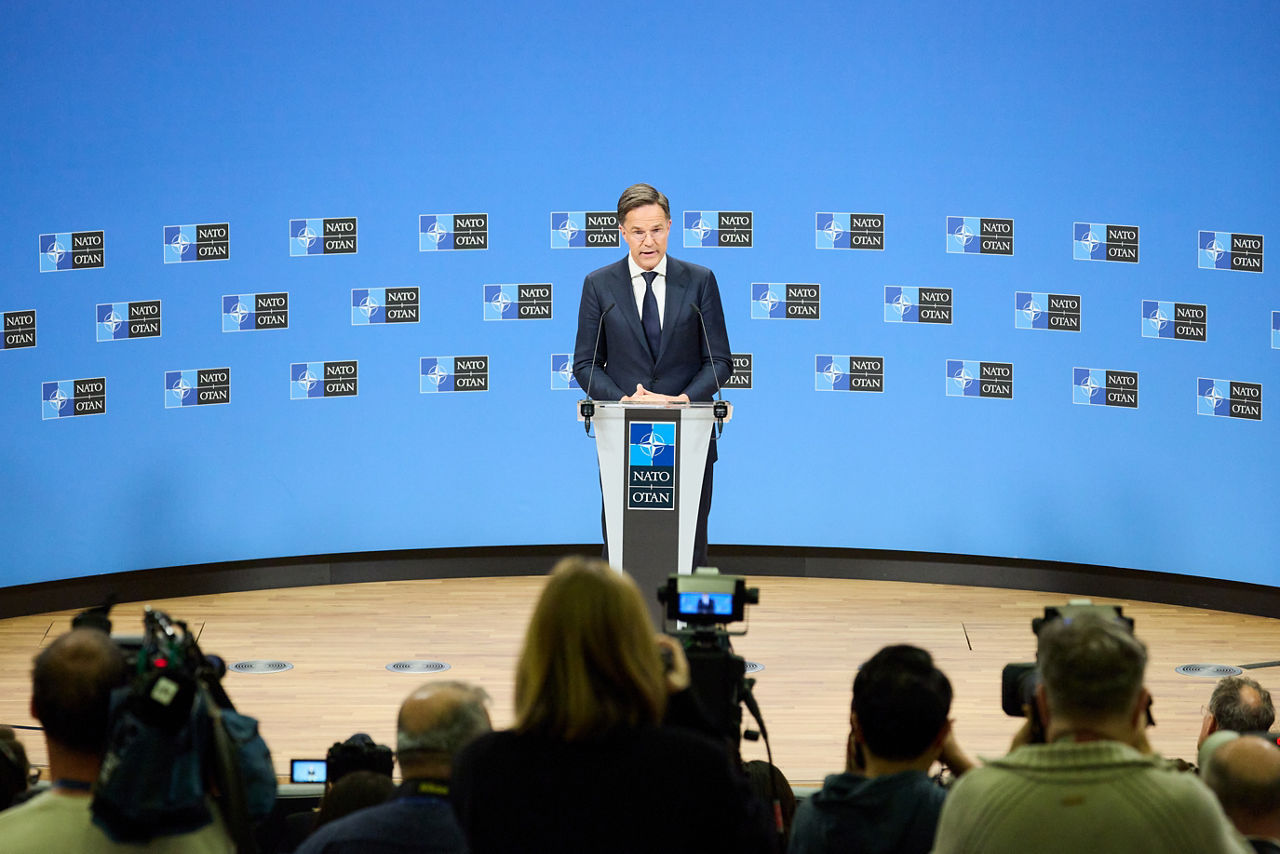 Press conference by NATO Secretary General Mark Rutte following the meetings of NATO Ministers of Foreign Affairs