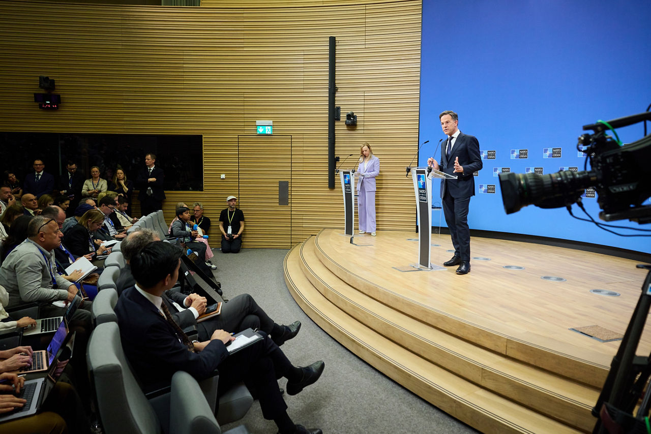 Press conference by NATO Secretary General Mark Rutte following the meetings of NATO Ministers of Foreign Affairs