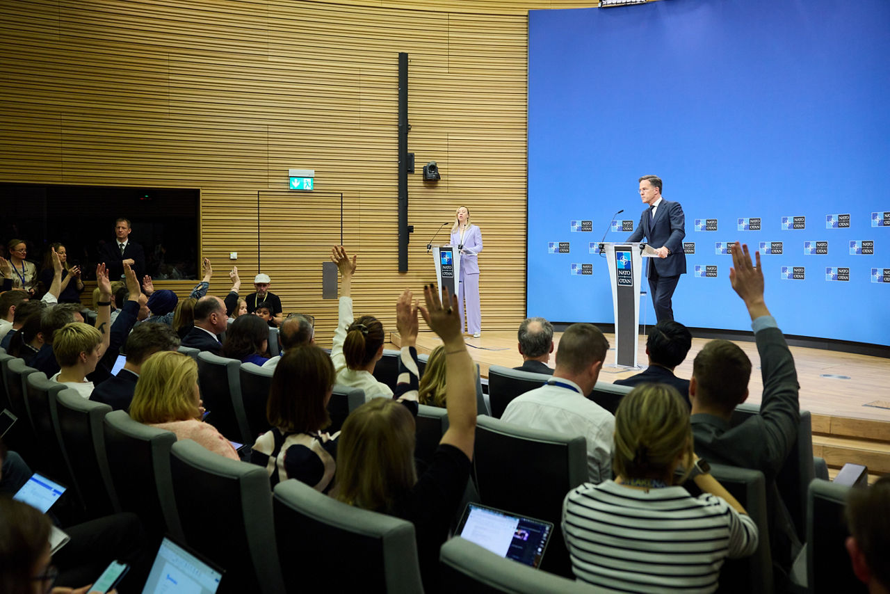 Press conference by NATO Secretary General Mark Rutte following the meetings of NATO Ministers of Foreign Affairs