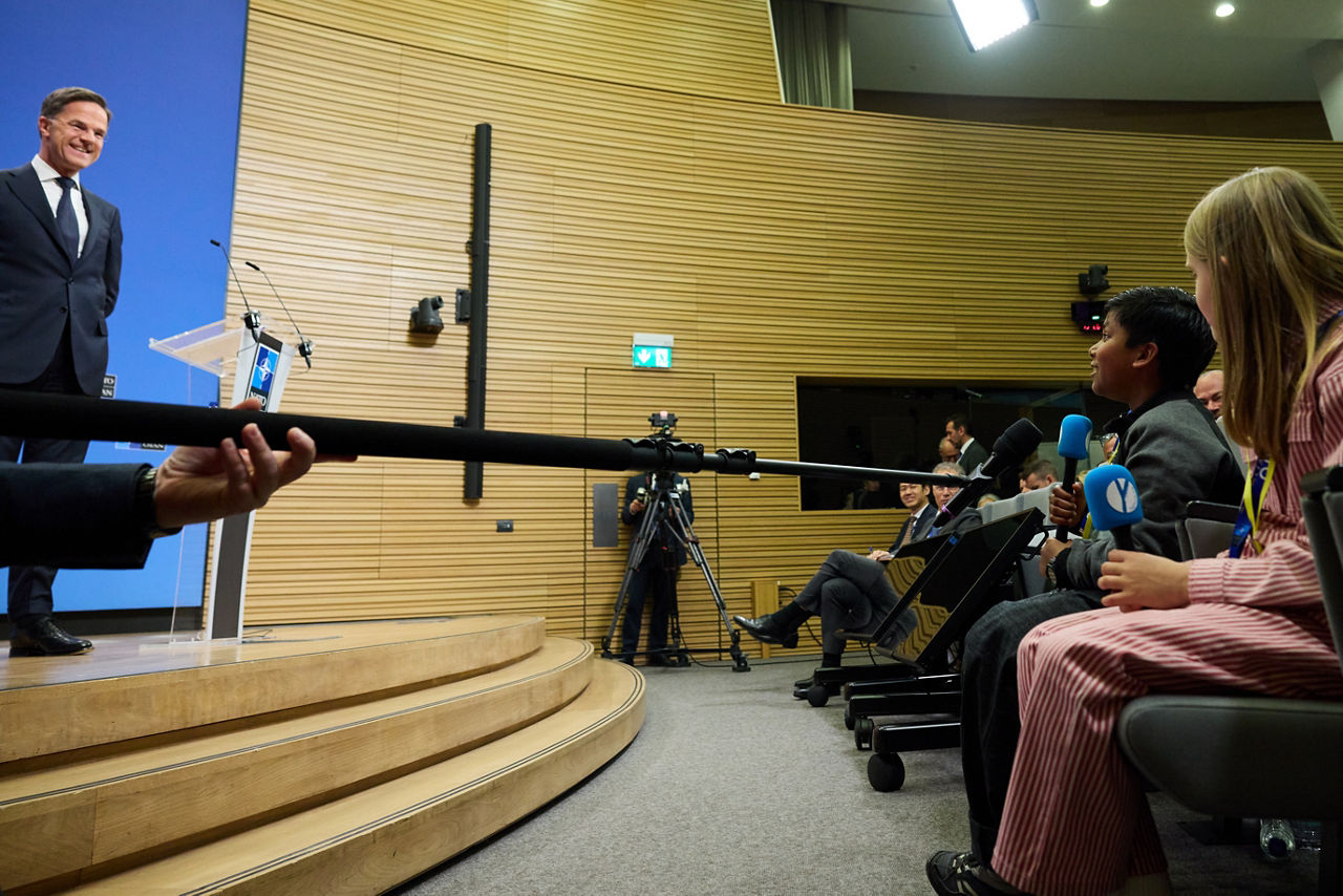 Press conference by NATO Secretary General Mark Rutte following the meetings of NATO Ministers of Foreign Affairs