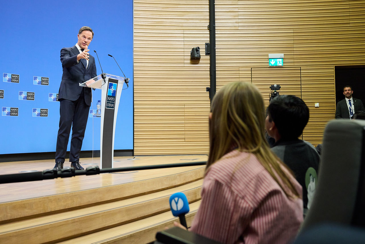 Press conference by NATO Secretary General Mark Rutte following the meetings of NATO Ministers of Foreign Affairs