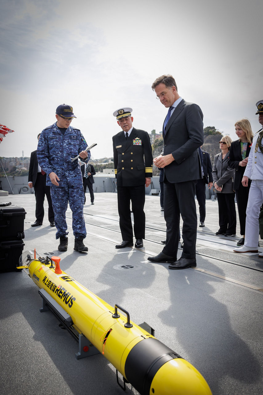 NATO Secretary General Mark Rutte visits Yokosuka Naval Base