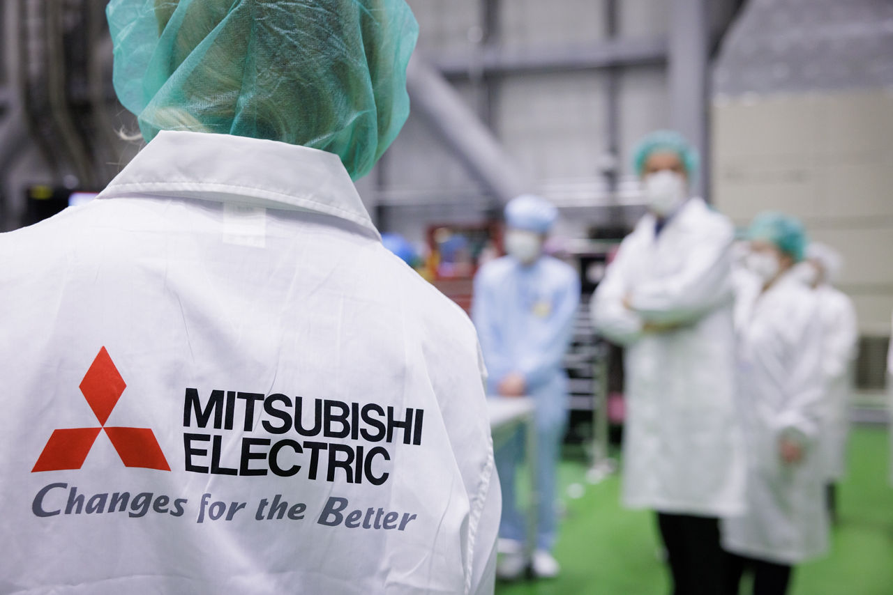 NATO Secretary General Mark Rutte visitis Mitsubishi Electric Kamakura Works