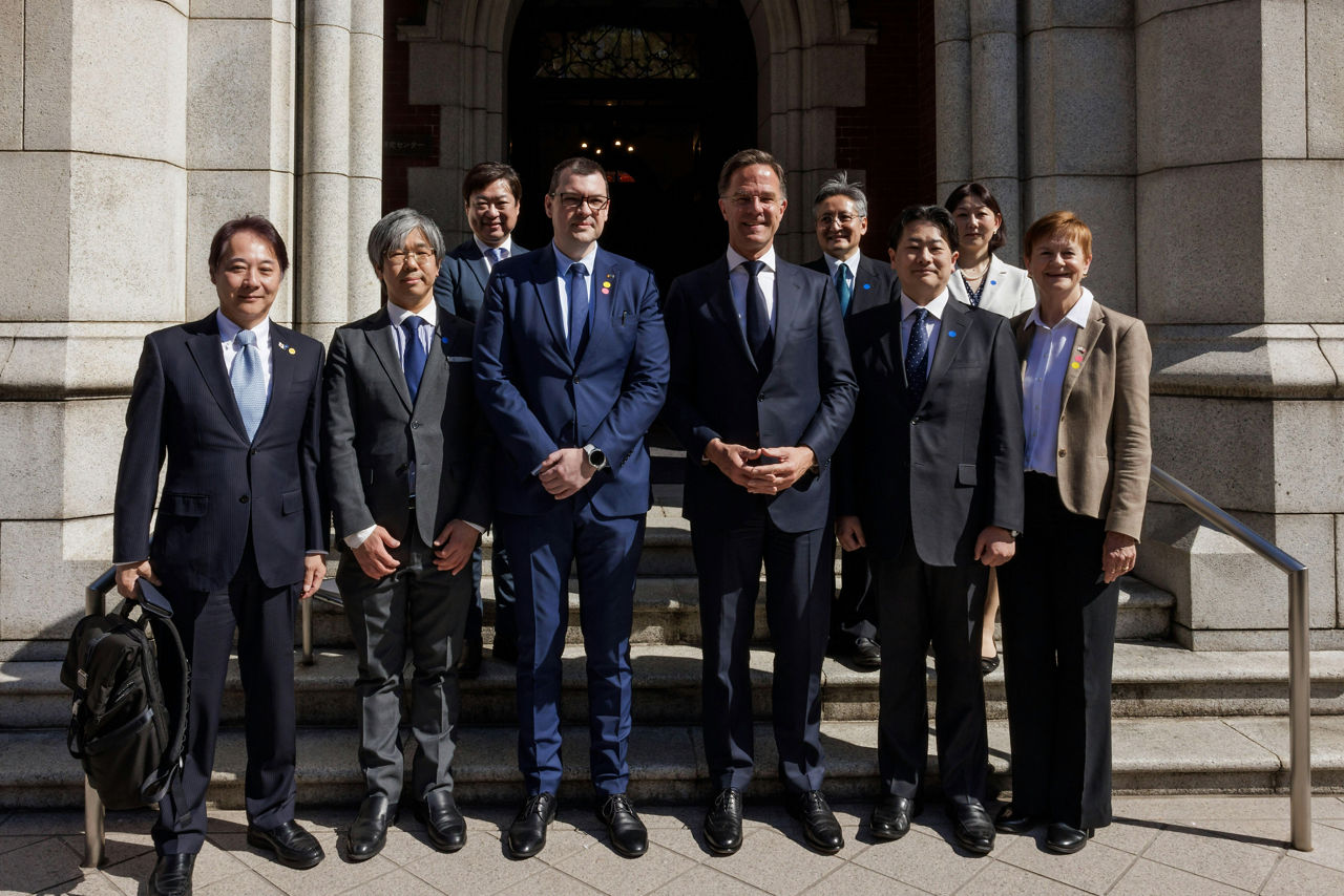 NATO Secretary General Mark Rutte speaks at Keio University 