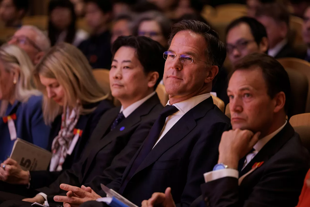 NATO Secretary General Mark Rutte speaks at Keio University 