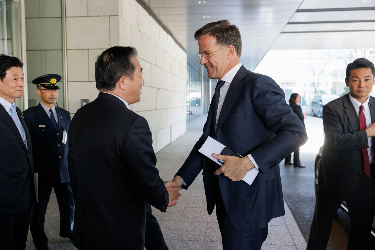 NATO Secretary General Mark Rutte meets with member of DIET, Japan's bicameral parliament
