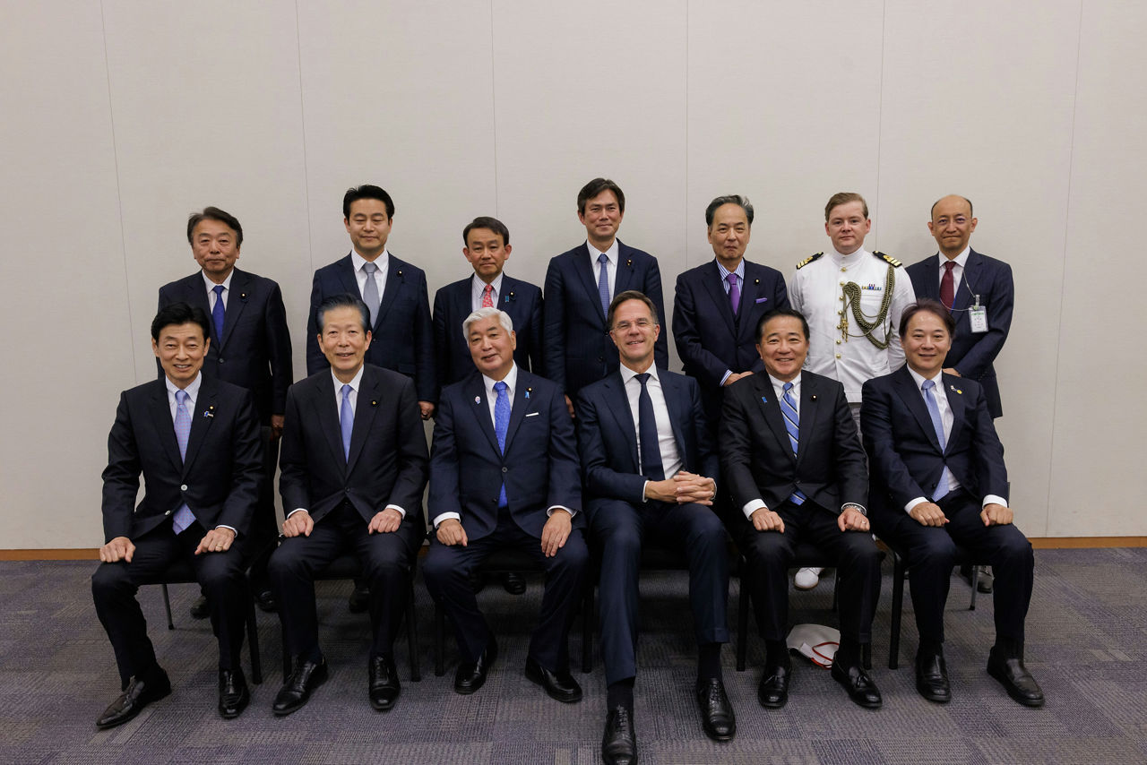 NATO Secretary General Mark Rutte meets with member of DIET, Japan's bicameral parliament
