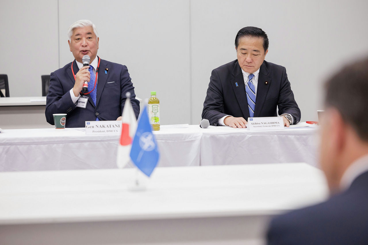 NATO Secretary General Mark Rutte meets with member of DIET, Japan's bicameral parliament