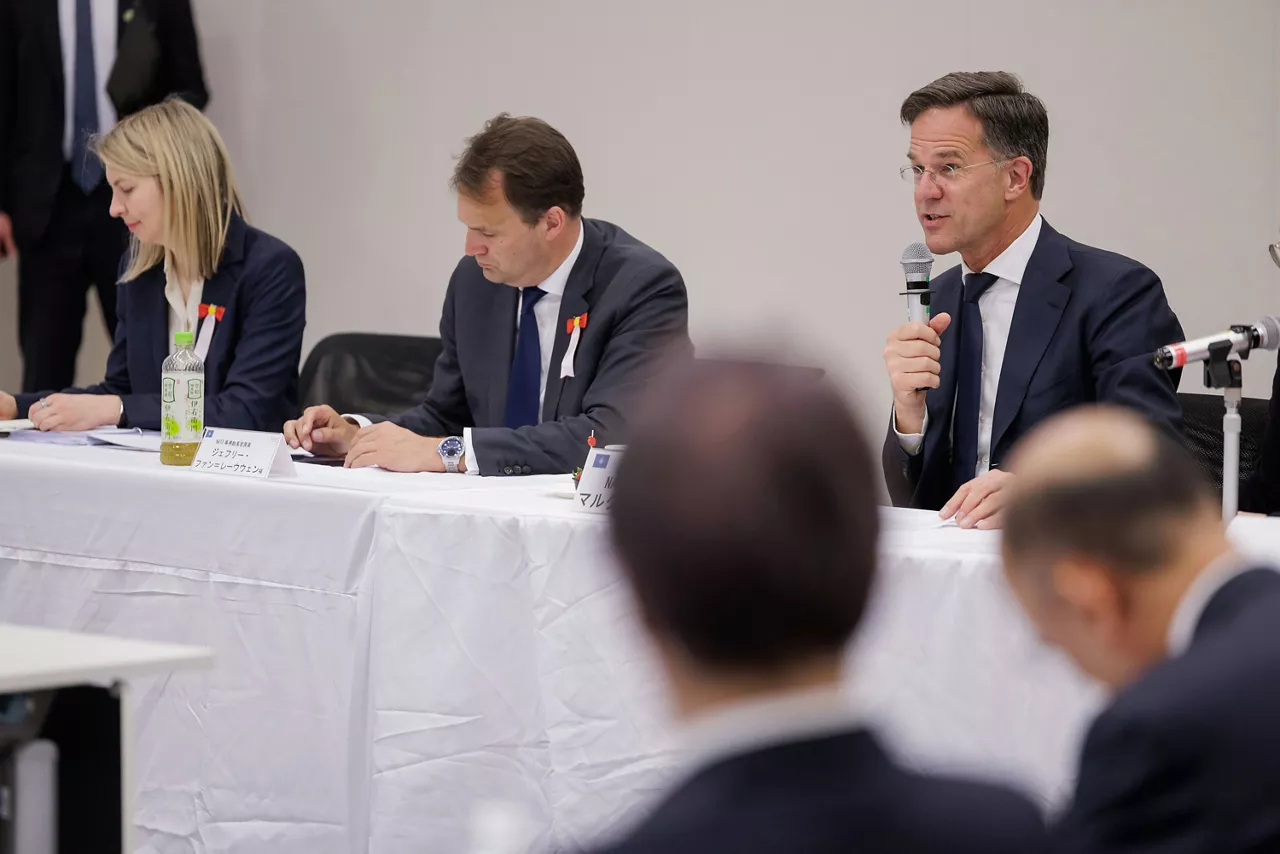 NATO Secretary General Mark Rutte meets with member of DIET, Japan's bicameral parliament