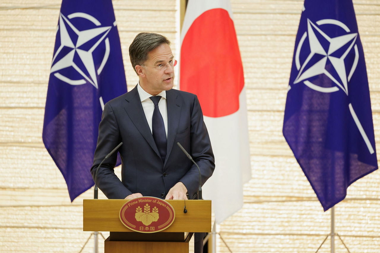 Joint press statements by the NATO Secretary General Mark Rutte with Shigeru Ishiba, Prime Minister of Japan