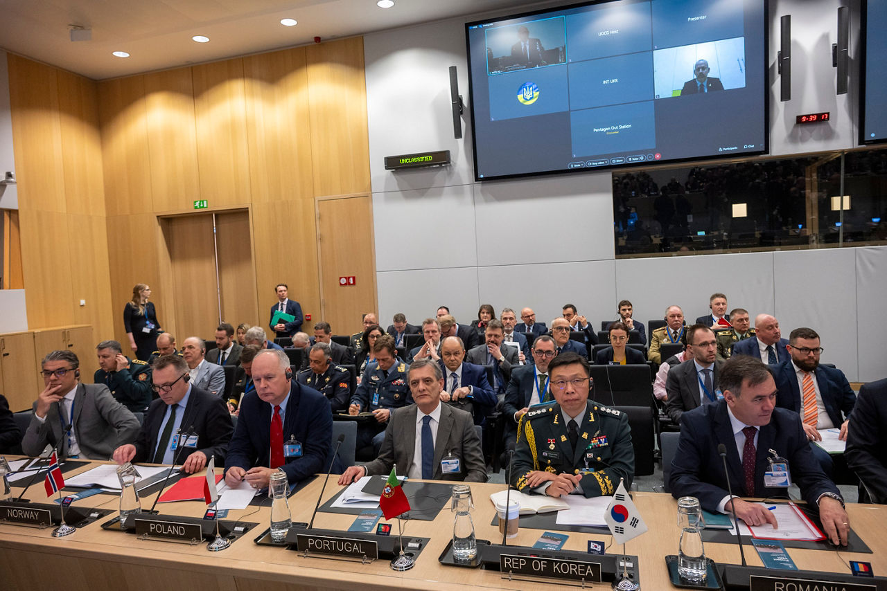 Meeting of the Ukraine Defence Contact Group hosted by Germany and the United Kingdom