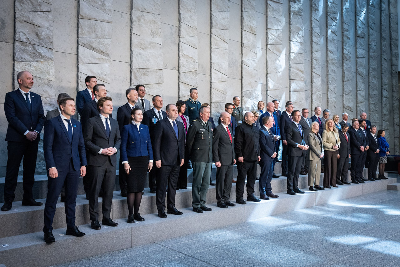 Official photo of the Ukraine Defence Contact Group