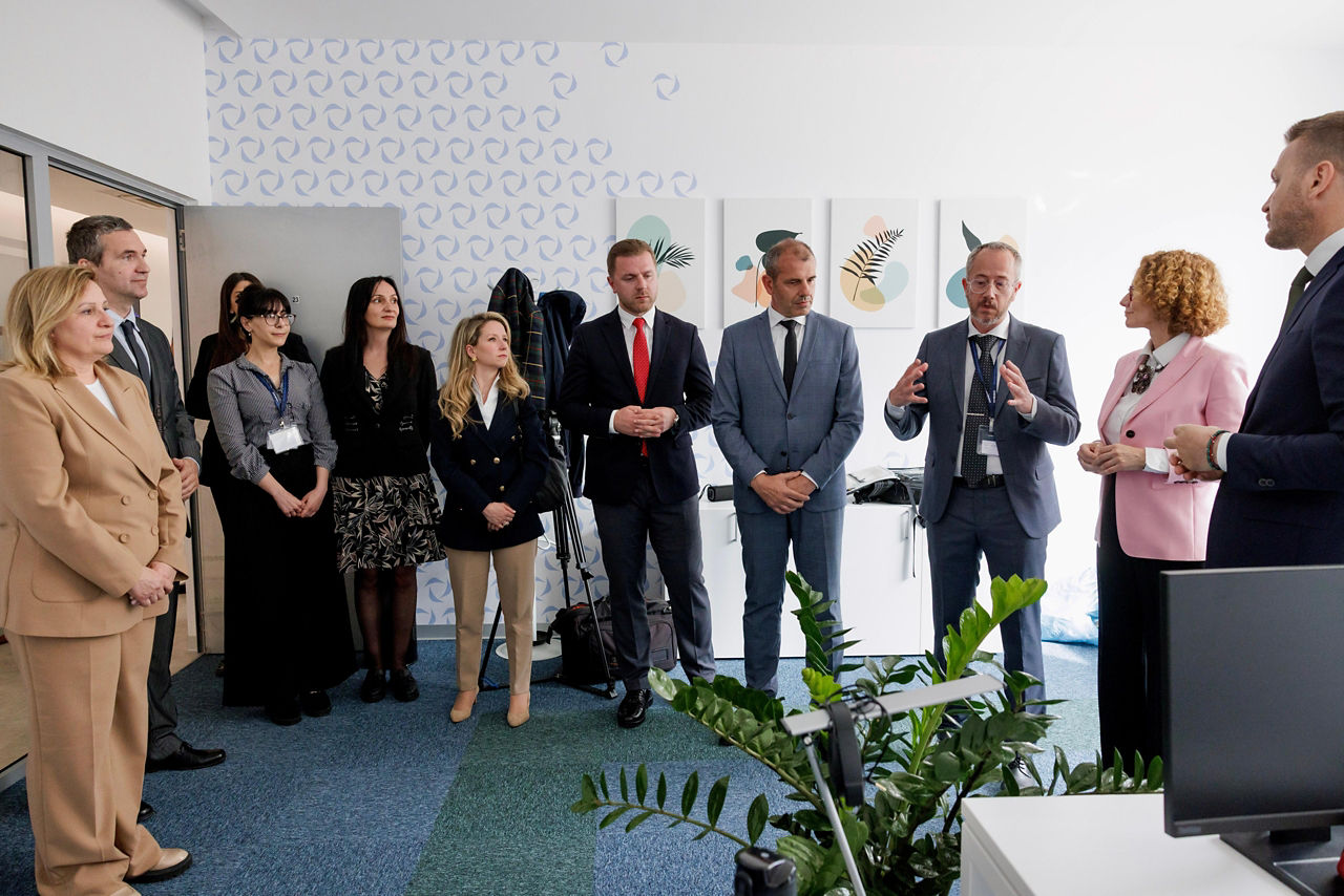 NATO Deputy Secretary General Radmila Shekerinska visits the Western Balkans Cyber Capacity Centre 