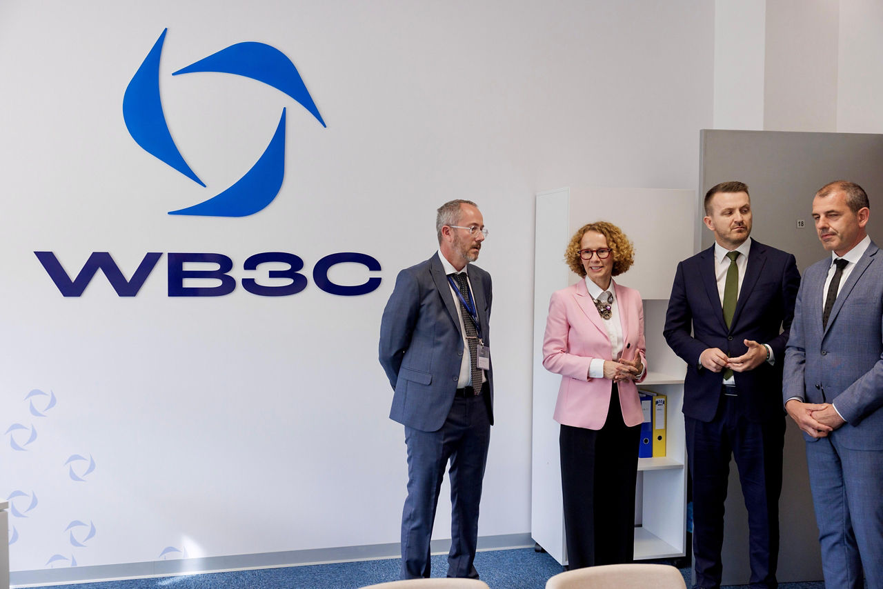 NATO Deputy Secretary General Radmila Shekerinska visits the Western Balkans Cyber Capacity Centre 