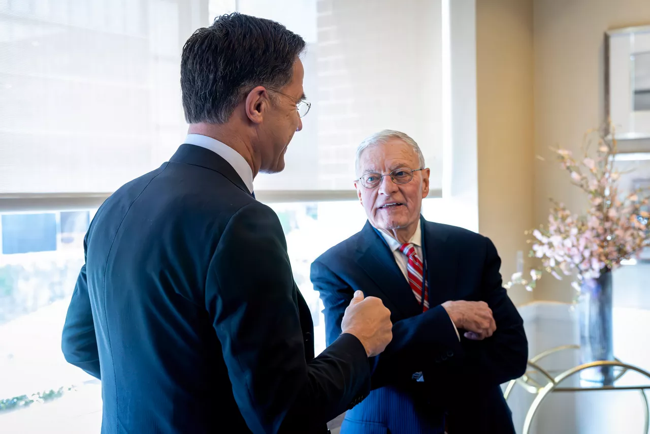 NATO Secretary General Mark Rutte meets with Keith Kellogg, US special Envoy to Ukraine